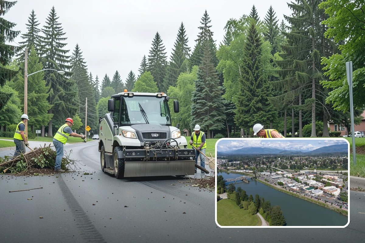 Bleacher Cleaning in Mount Vernon, Skagit County, WA - Removes slip hazards from treads, aisles, and walkways