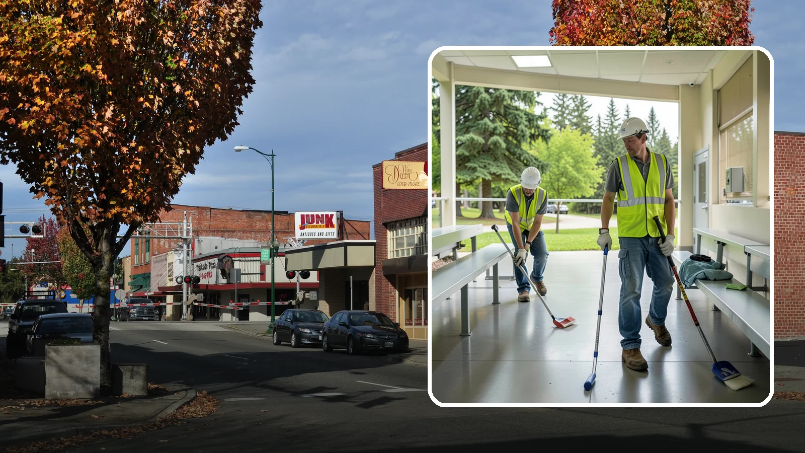Bleacher Cleaning in Puyallup, Pierce County, WA - Detailed cleaning of public bleachers and grandstands to maintain safe, presentable spectator seating.