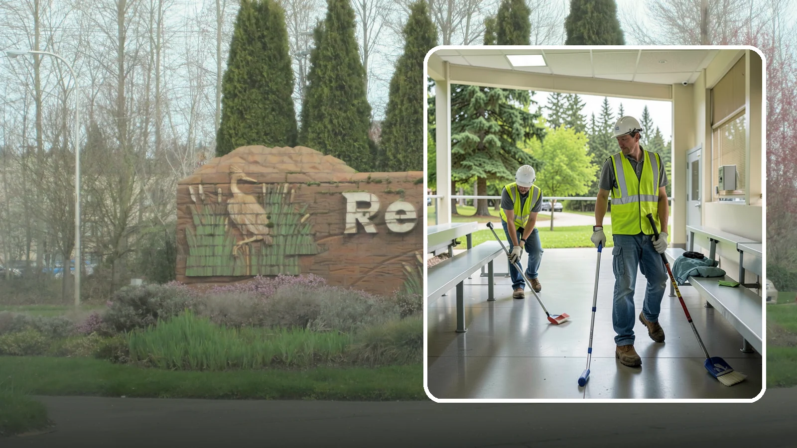 Bleacher Cleaning in Renton, King County, WA - Detailed cleaning of public bleachers and grandstands to maintain safe, presentable spectator seating.