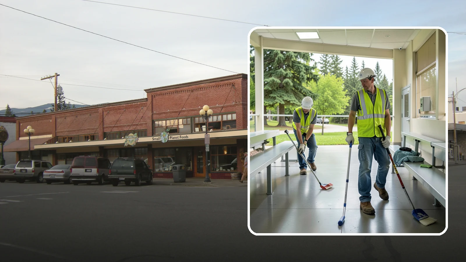 Bleacher Cleaning in Sedro-Woolley, Skagit County, WA - Detailed cleaning of public bleachers and grandstands to maintain safe, presentable spectator seating.
