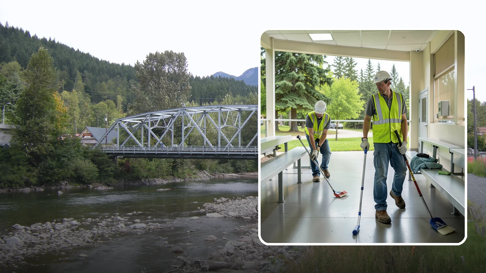 Bleacher Cleaning in Skykomish, King County, WA - Detailed cleaning of public bleachers and grandstands to maintain safe, presentable spectator seating.