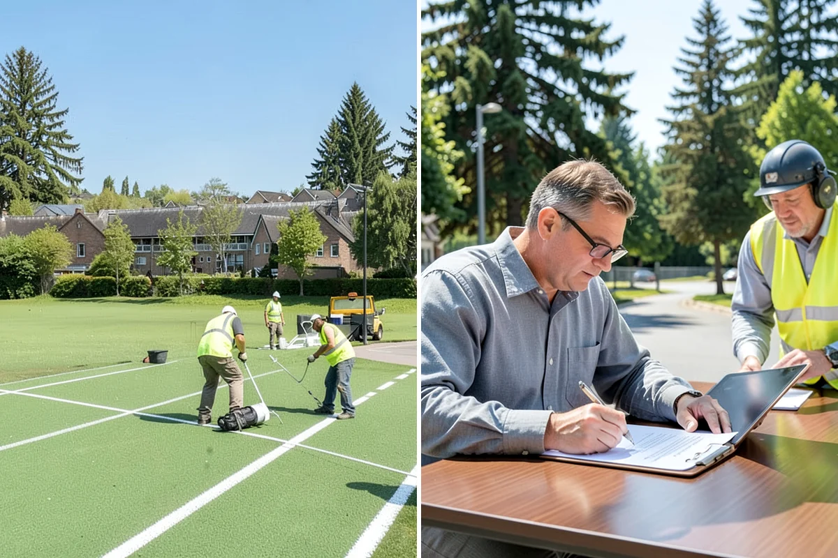 Bleacher Cleaning in Snoqualmie, King County, WA - Inspect seating, walkways, handrails, and understructure