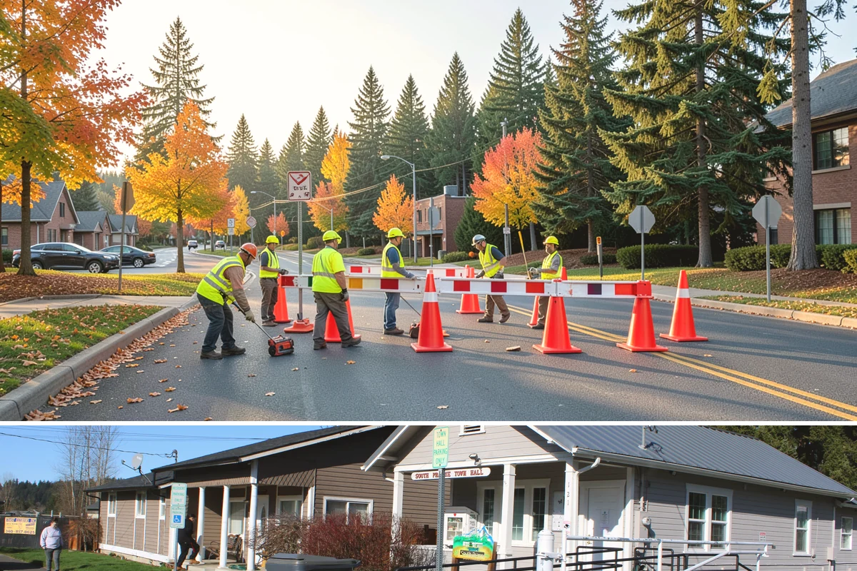 Bleacher Cleaning in South Prairie, Pierce County, WA - Cleaning is best before spring and summer sports seasons and after heavy-use events or fall leaf drop.