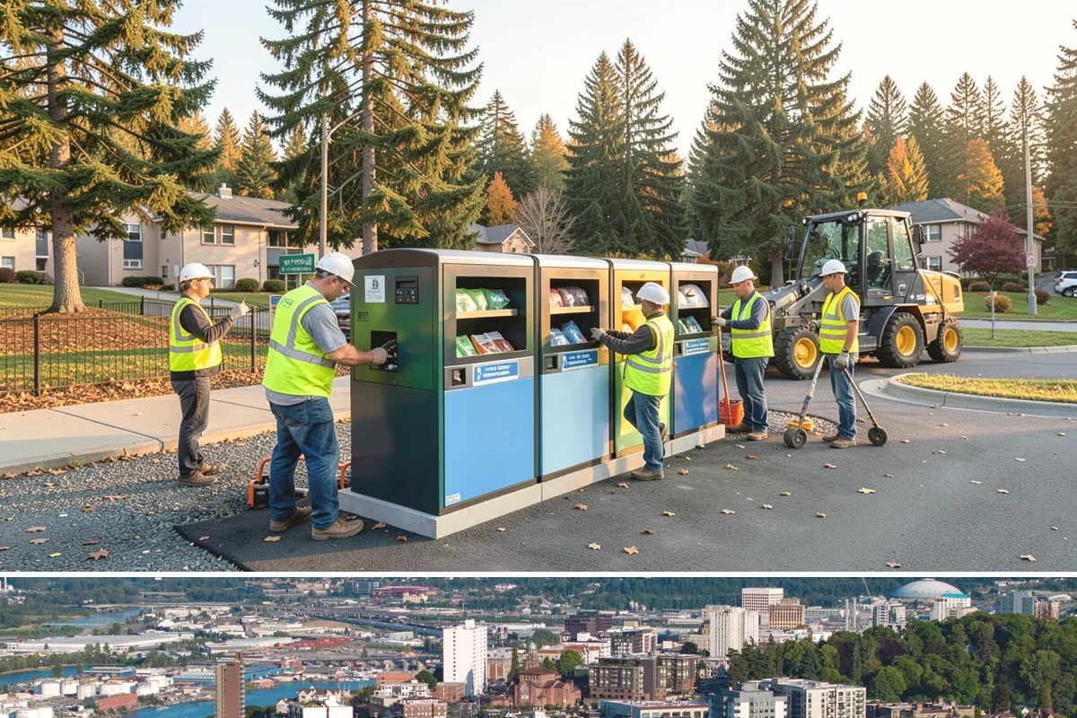Bleacher Cleaning in Tacoma, Pierce County, WA - Cleaning is best before spring and summer sports seasons and after heavy-use events or fall leaf drop.