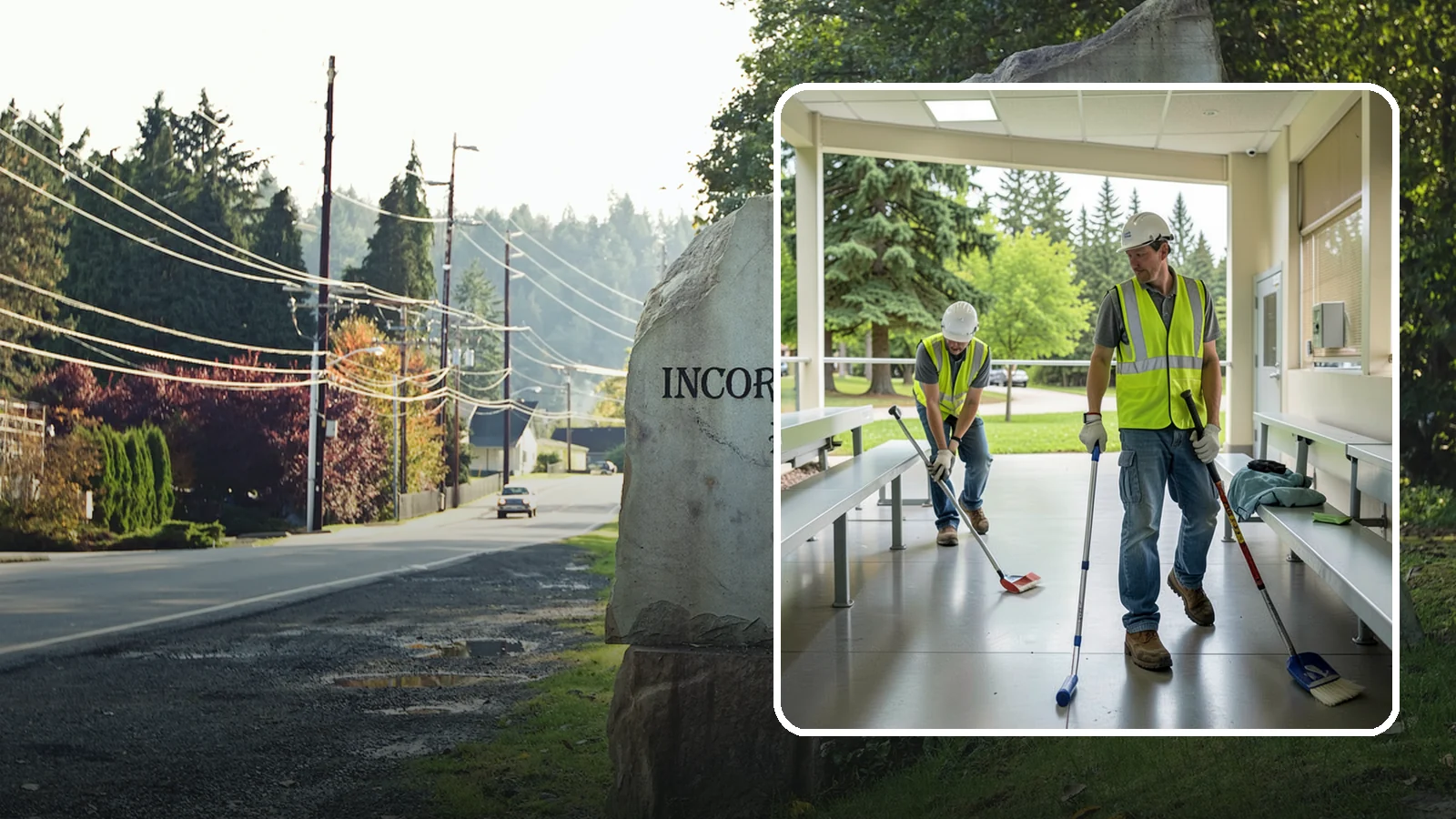 Bleacher Cleaning in Wilkeson, Pierce County, WA - Detailed cleaning of public bleachers and grandstands to maintain safe, presentable spectator seating.
