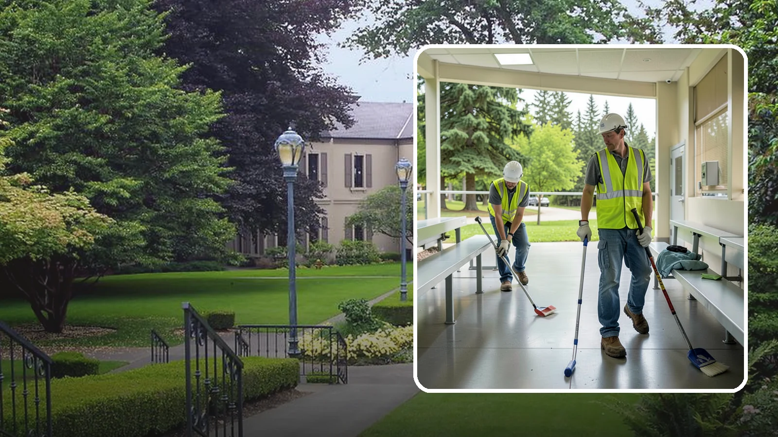 Bleacher Cleaning in Woodinville, King County, WA - Detailed cleaning of public bleachers and grandstands to maintain safe, presentable spectator seating.