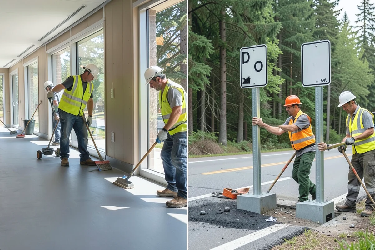 Bleacher Repairs in Bonney Lake, Pierce County, WA - Inspect fasteners, boards, rails, steps, and guardrails