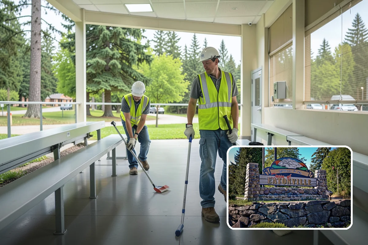 Bleacher Repairs in Eatonville, Pierce County, WA - Restores safe, stable seating for public spectators