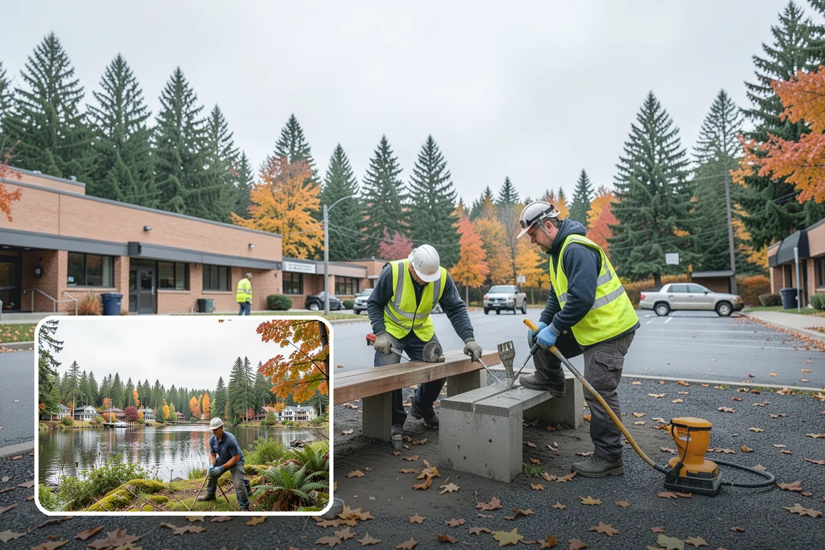 Bleacher Repairs in La Conner, Skagit County, WA - Restores safe, stable seating for public spectators