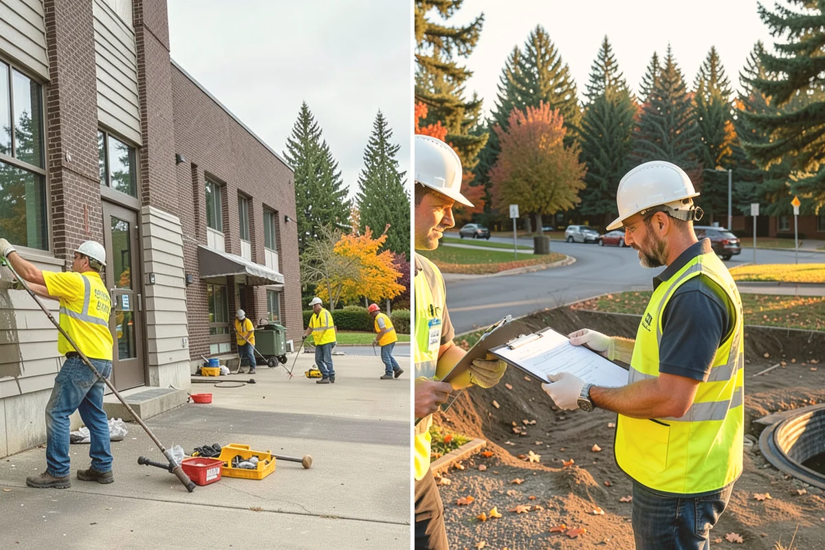 Bleacher Repairs in Milton, King County, WA - Inspect fasteners, boards, rails, steps, and guardrails