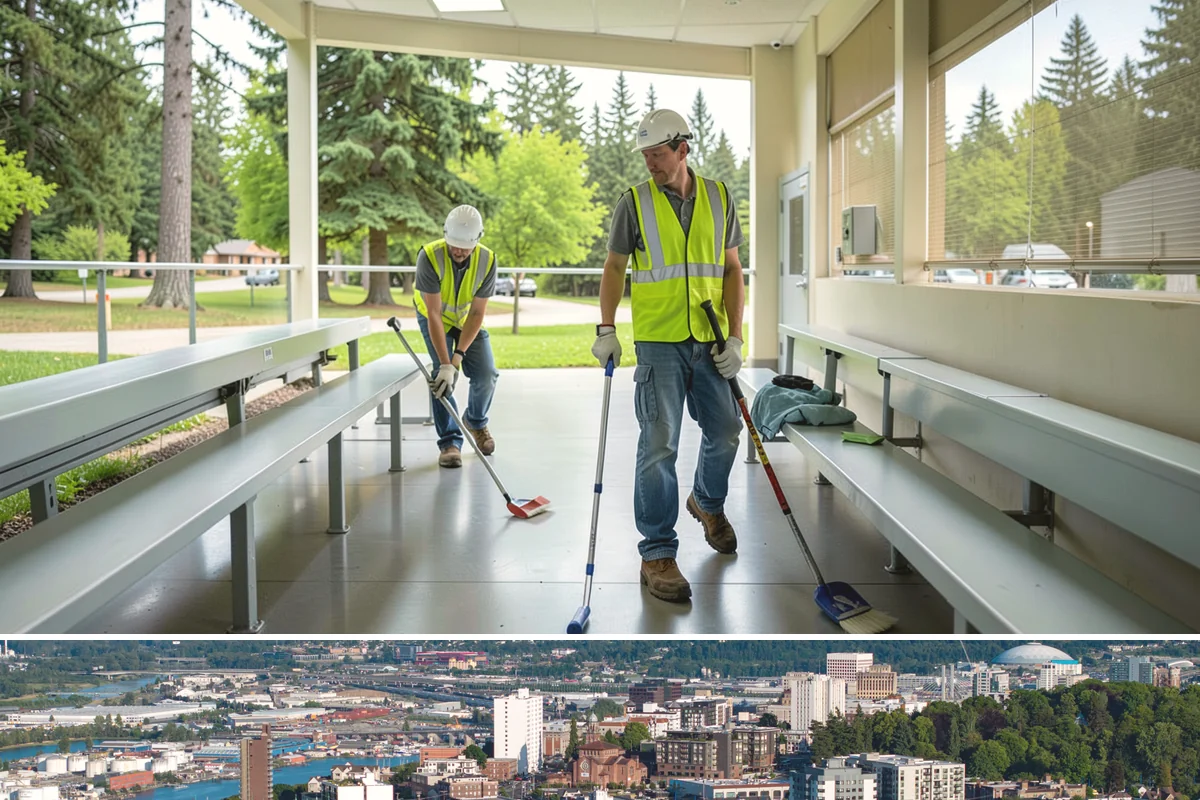 Bleacher Repairs in Tacoma, Pierce County, WA - Repairs are best completed before spring and summer sports seasons, with urgent safety defects addressed on discovery.