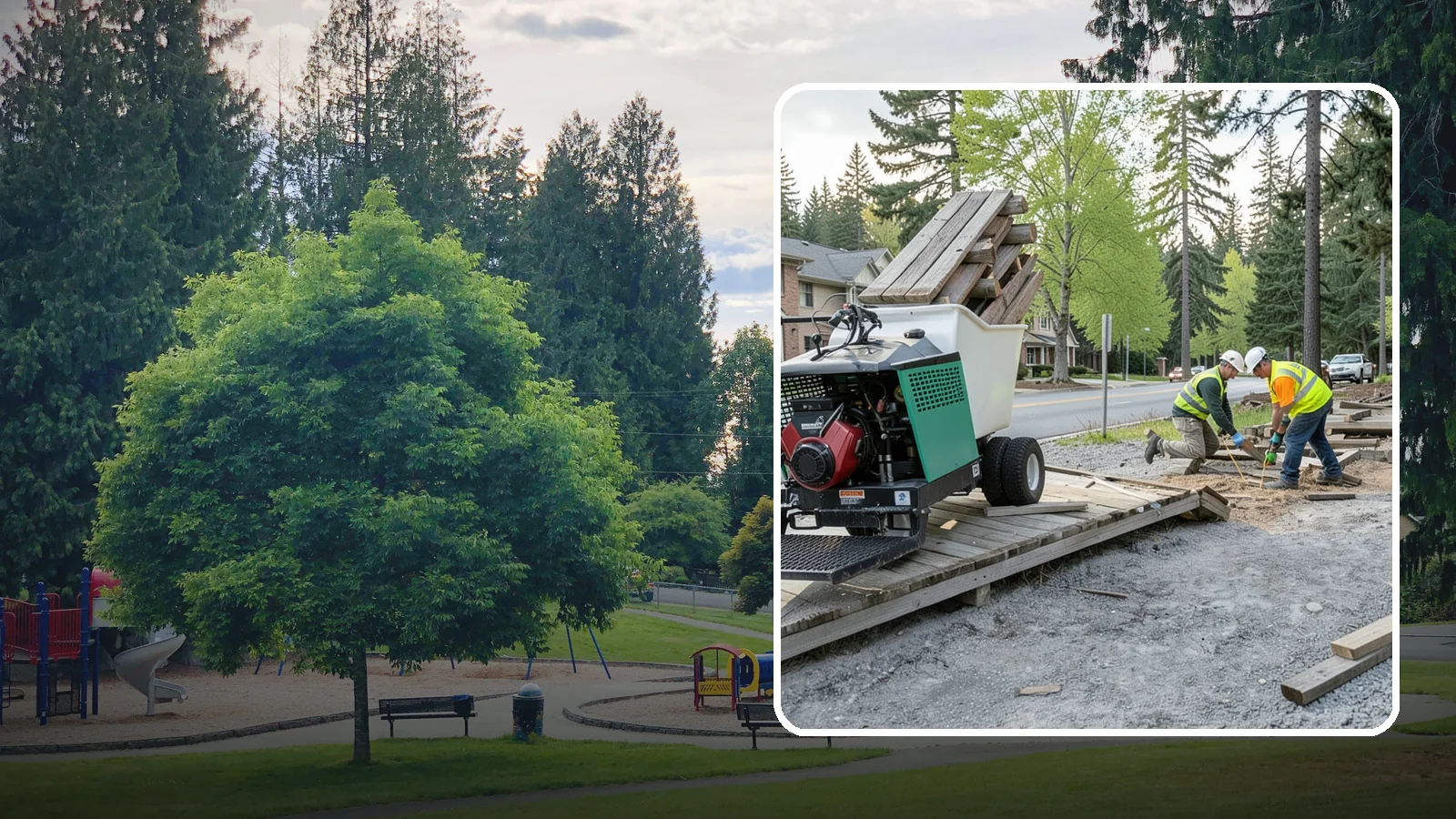 Boardwalk Maintenance in Bonney Lake, Pierce County, WA - Inspection and repair of trail boardwalks and elevated structures to keep them safe and durable.