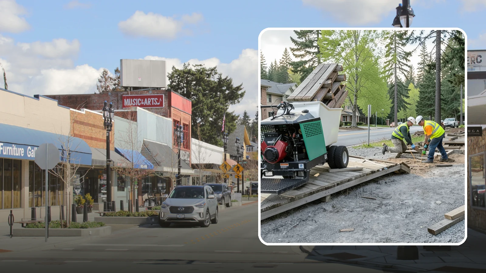Boardwalk Maintenance in Bothell, King County, WA - Inspection and repair of trail boardwalks and elevated structures to keep them safe and durable.