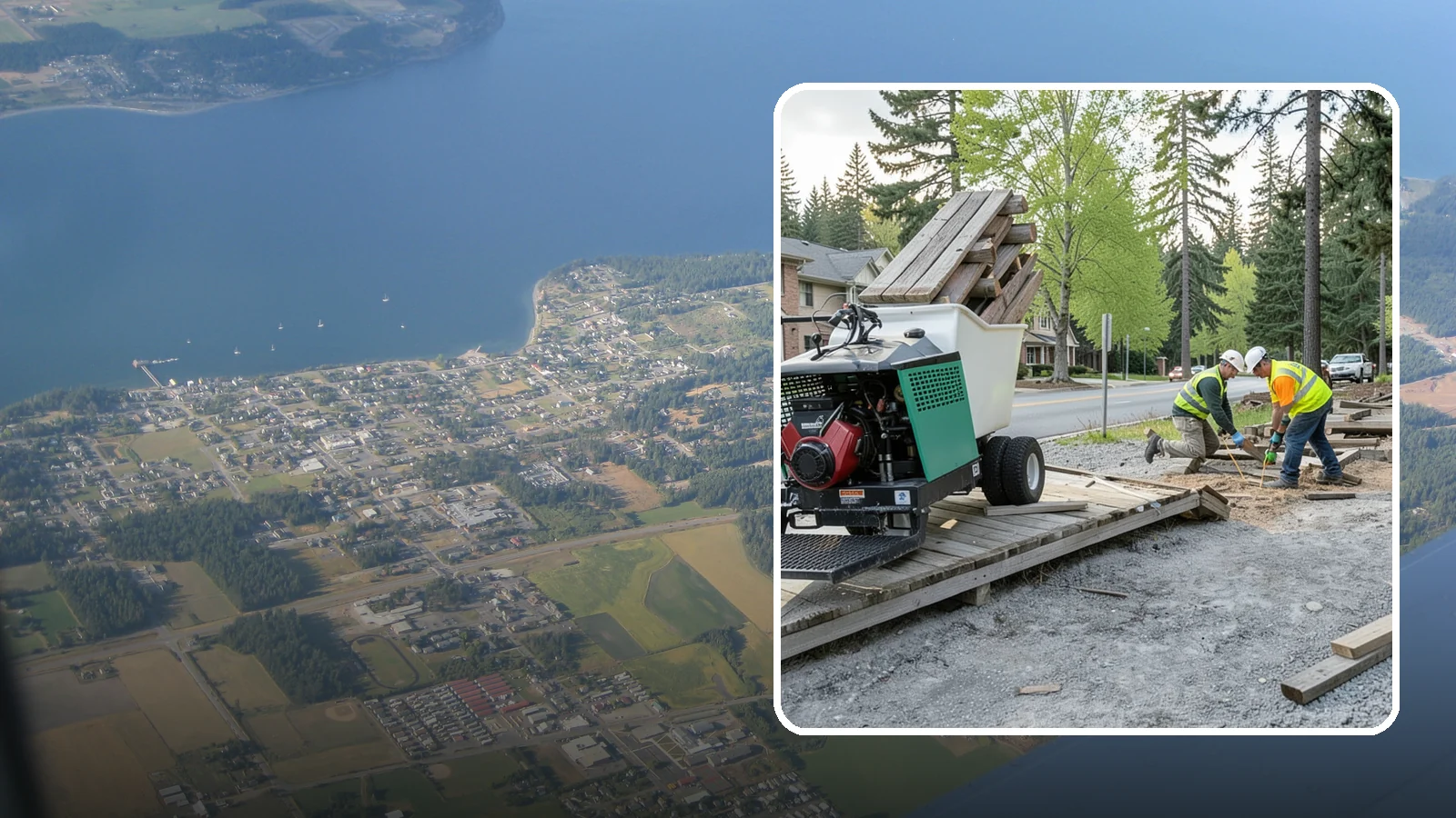 Boardwalk Maintenance in Coupeville, Island County, WA - Inspection and repair of trail boardwalks and elevated structures to keep them safe and durable.