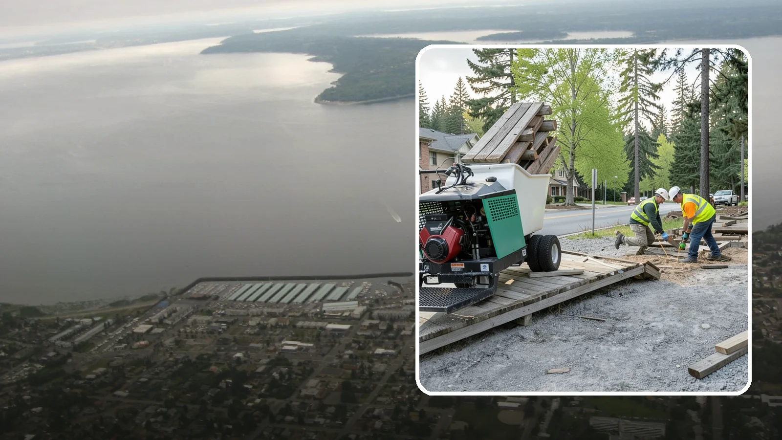 Boardwalk Maintenance in Des Moines, King County, WA - Inspection and repair of trail boardwalks and elevated structures to keep them safe and durable.