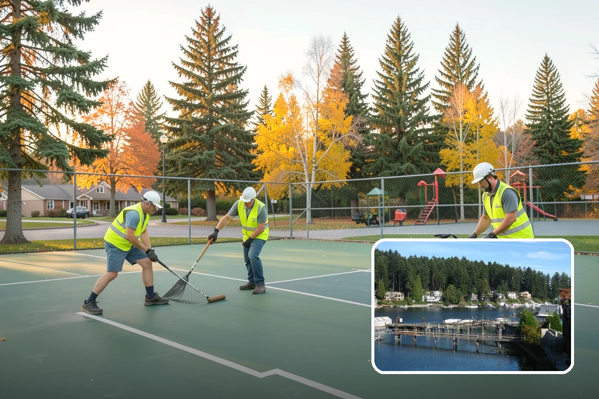 Boardwalk Maintenance in Gig Harbor, Pierce County, WA - Keeps elevated decking and railings safe for public use