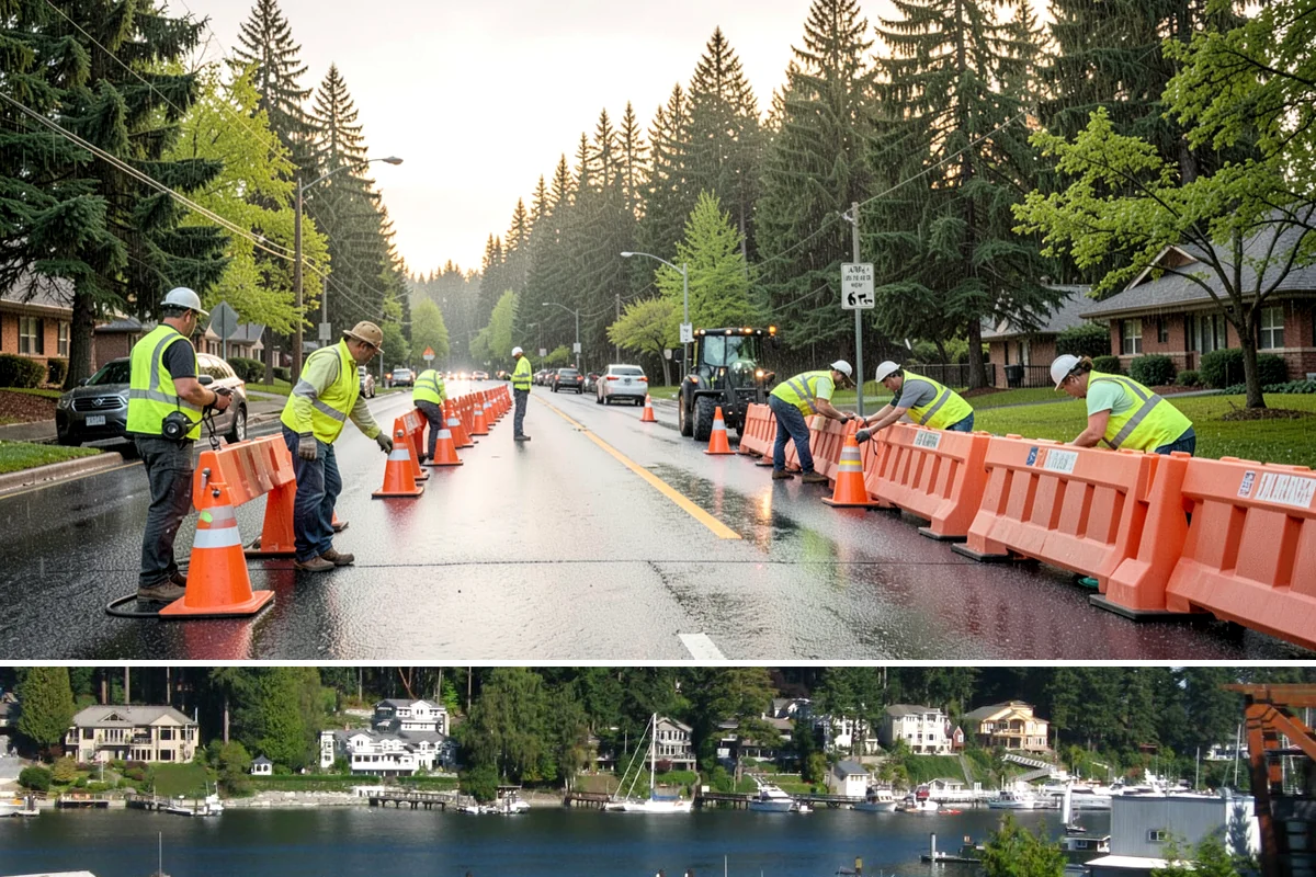 Boardwalk Maintenance in Gig Harbor, Pierce County, WA - Structural repairs are best scheduled in drier windows, while safety inspections continue year-round on high-use spans.