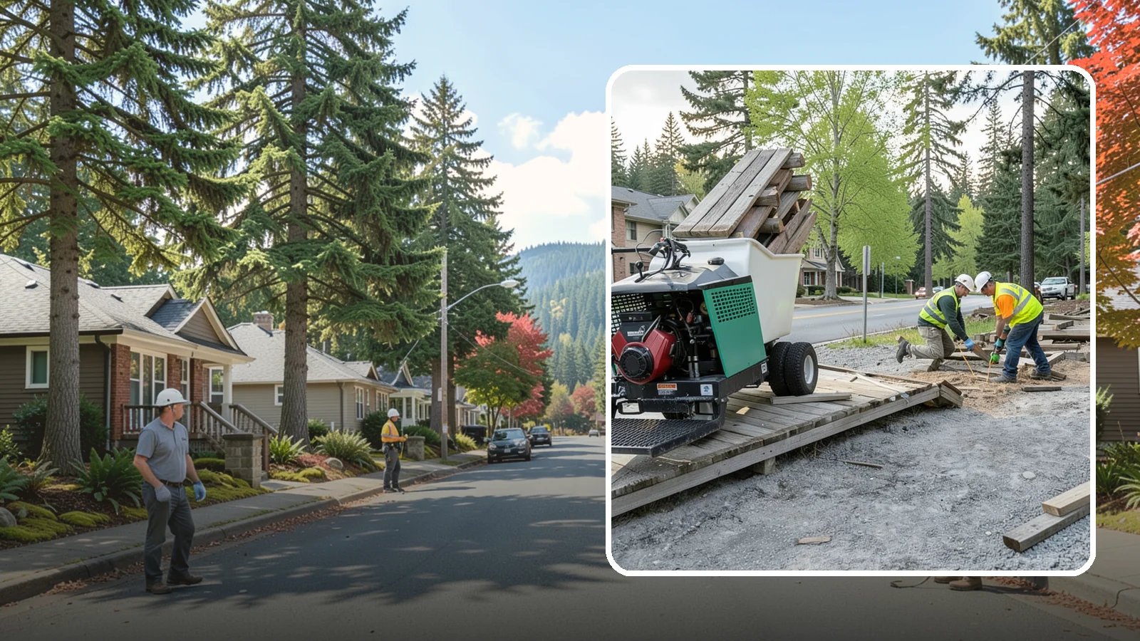 Boardwalk Maintenance in Hunts Point, King County, WA - Inspection and repair of trail boardwalks and elevated structures to keep them safe and durable.