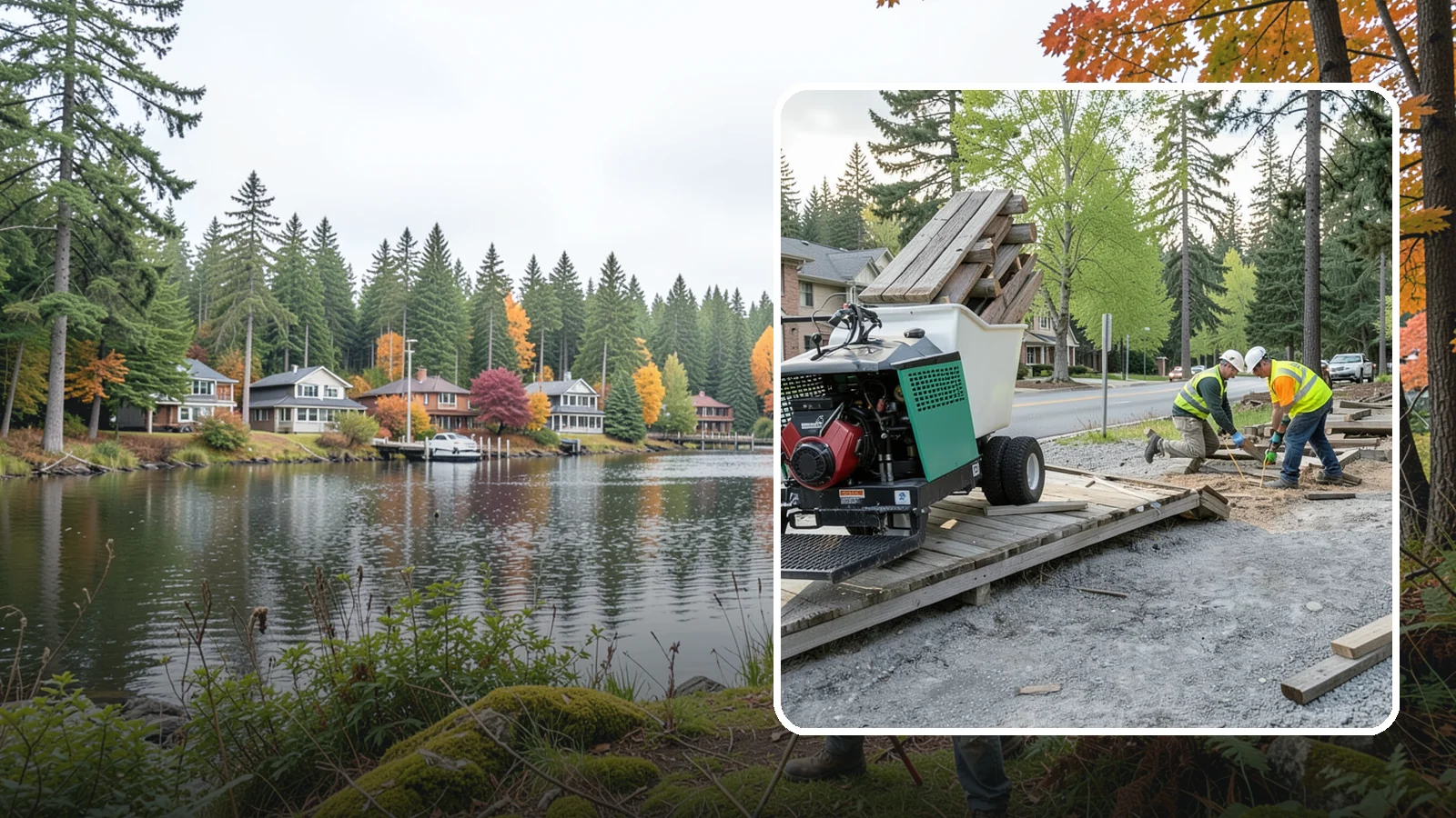 Boardwalk Maintenance in La Conner, Skagit County, WA - Inspection and repair of trail boardwalks and elevated structures to keep them safe and durable.