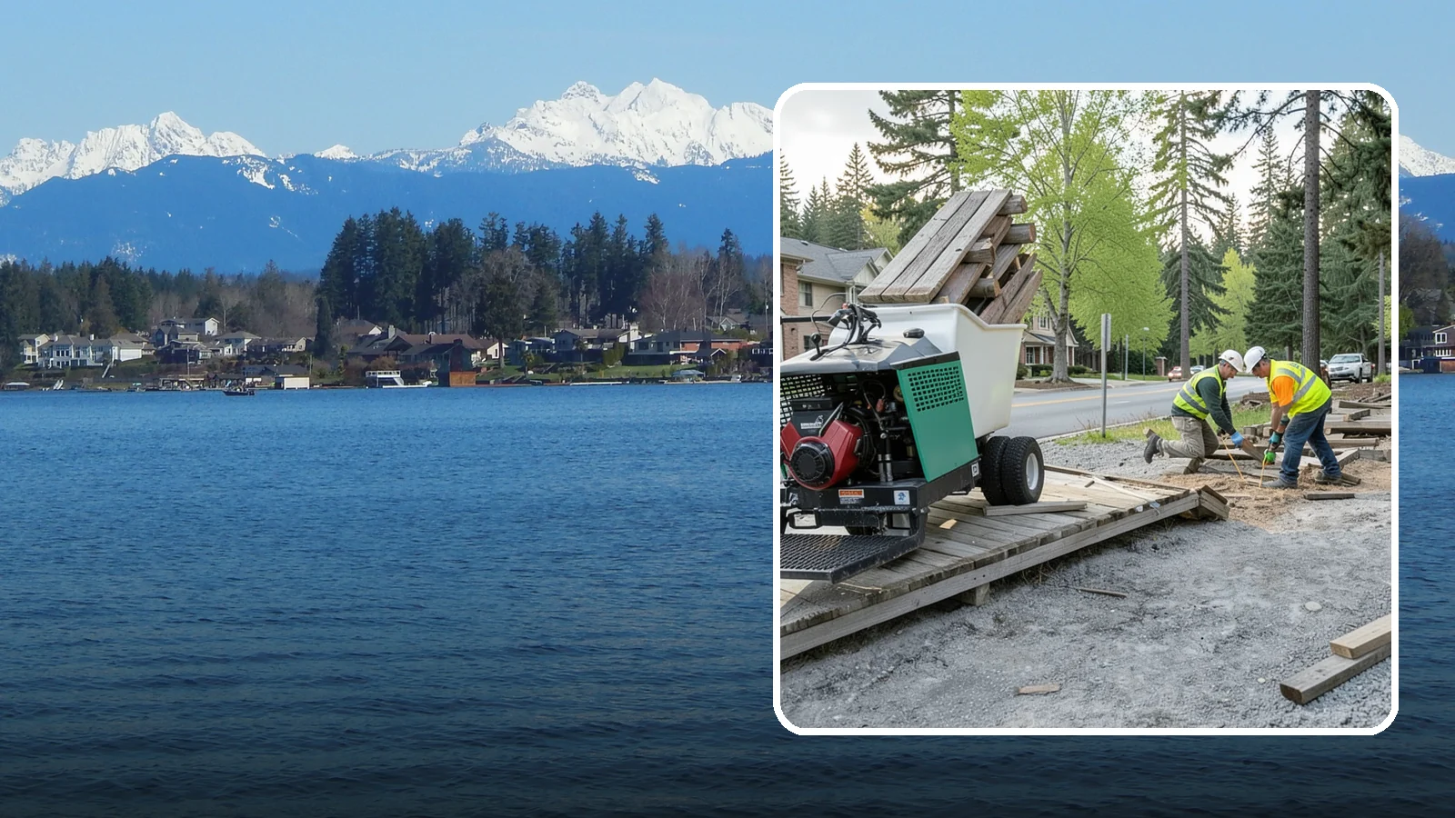 Boardwalk Maintenance in Lake Stevens, Snohomish County, WA - Inspection and repair of trail boardwalks and elevated structures to keep them safe and durable.