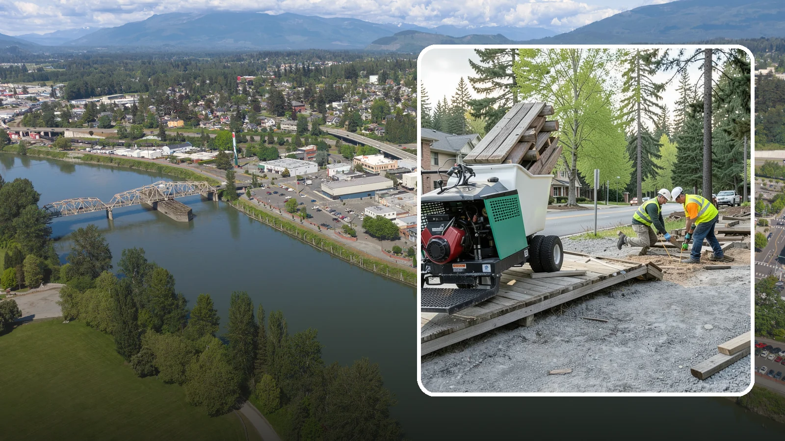 Boardwalk Maintenance in Mount Vernon, Skagit County, WA - Inspection and repair of trail boardwalks and elevated structures to keep them safe and durable.