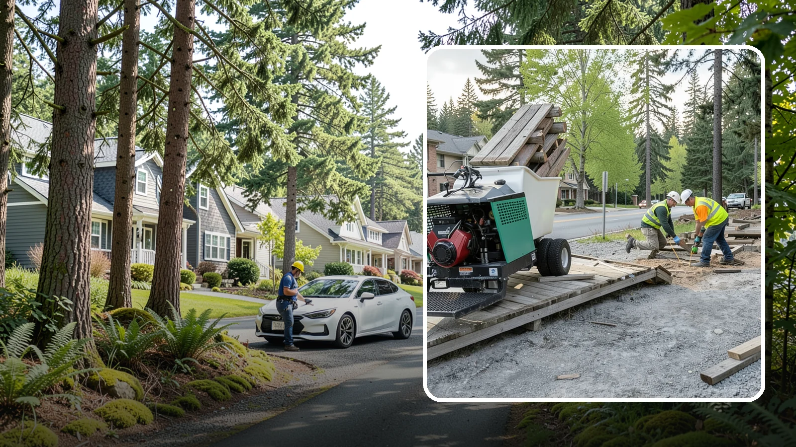 Boardwalk Maintenance in Normandy Park, King County, WA - Inspection and repair of trail boardwalks and elevated structures to keep them safe and durable.