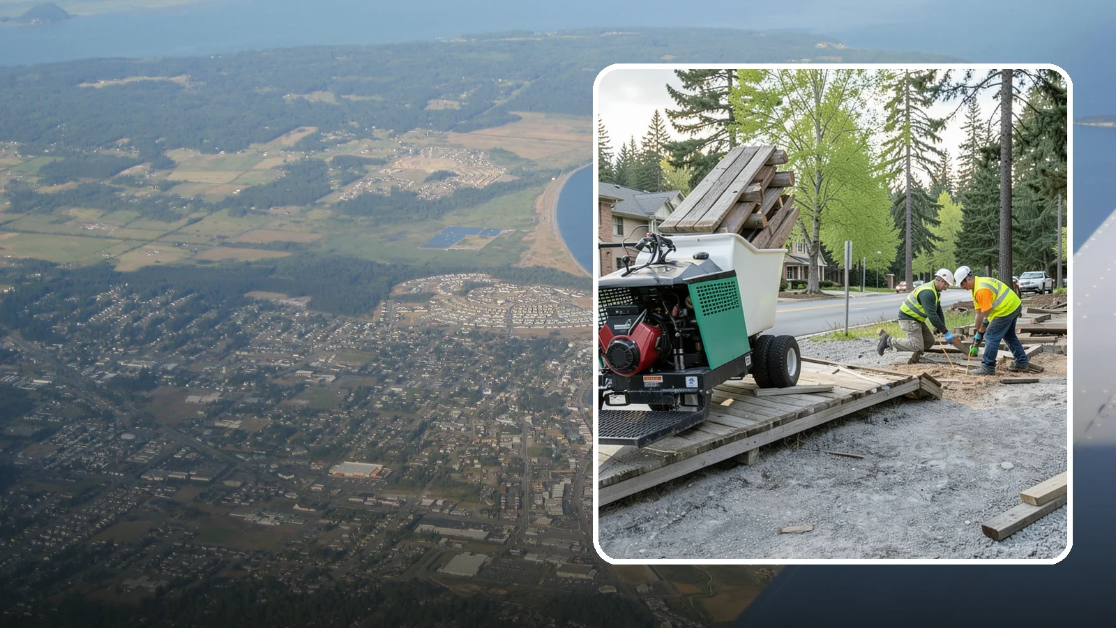 Boardwalk Maintenance in Oak Harbor, Island County, WA - Inspection and repair of trail boardwalks and elevated structures to keep them safe and durable.