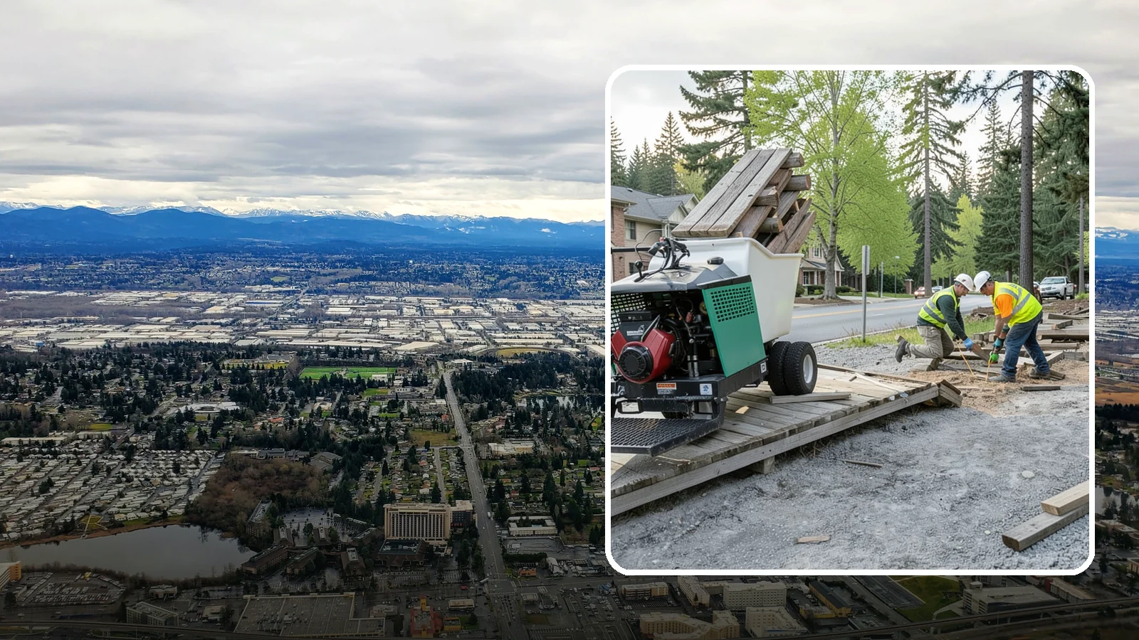 Boardwalk Maintenance in SeaTac, King County, WA - Inspection and repair of trail boardwalks and elevated structures to keep them safe and durable.