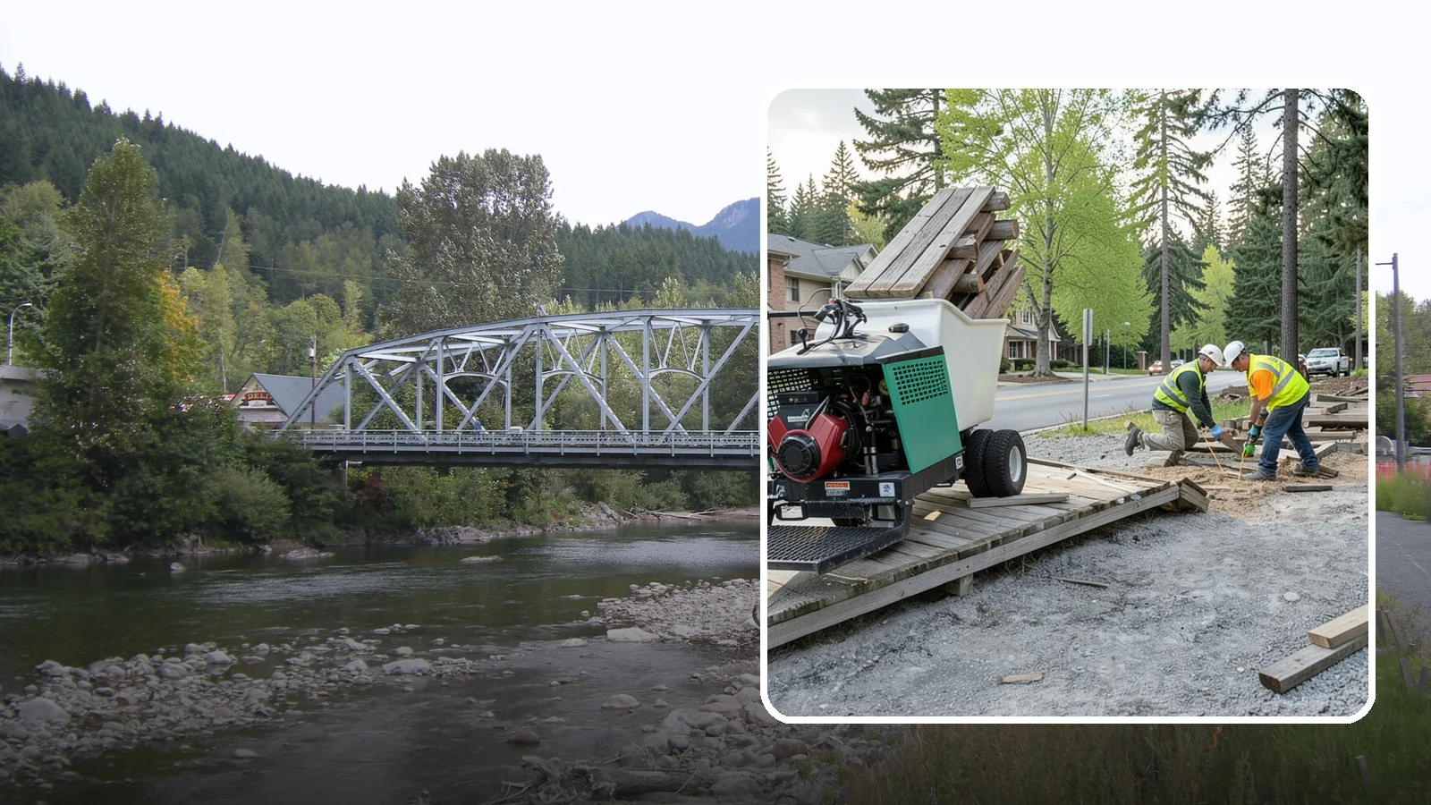 Boardwalk Maintenance in Skykomish, King County, WA - Inspection and repair of trail boardwalks and elevated structures to keep them safe and durable.