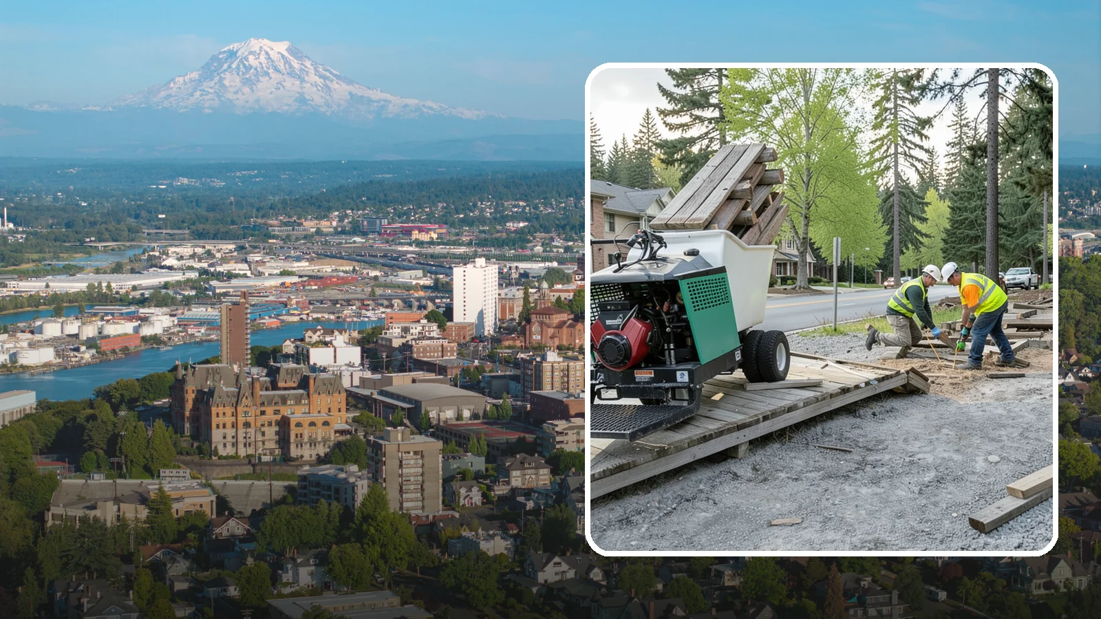Boardwalk Maintenance in Tacoma, Pierce County, WA - Inspection and repair of trail boardwalks and elevated structures to keep them safe and durable.