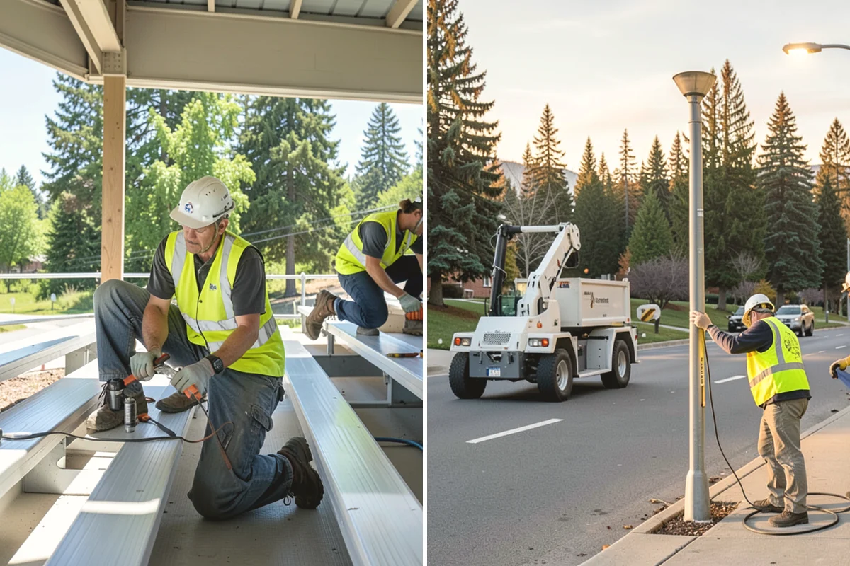 Boardwalk Repairs in Anacortes, Skagit County, WA - Inspect decking, framing, and piling conditions