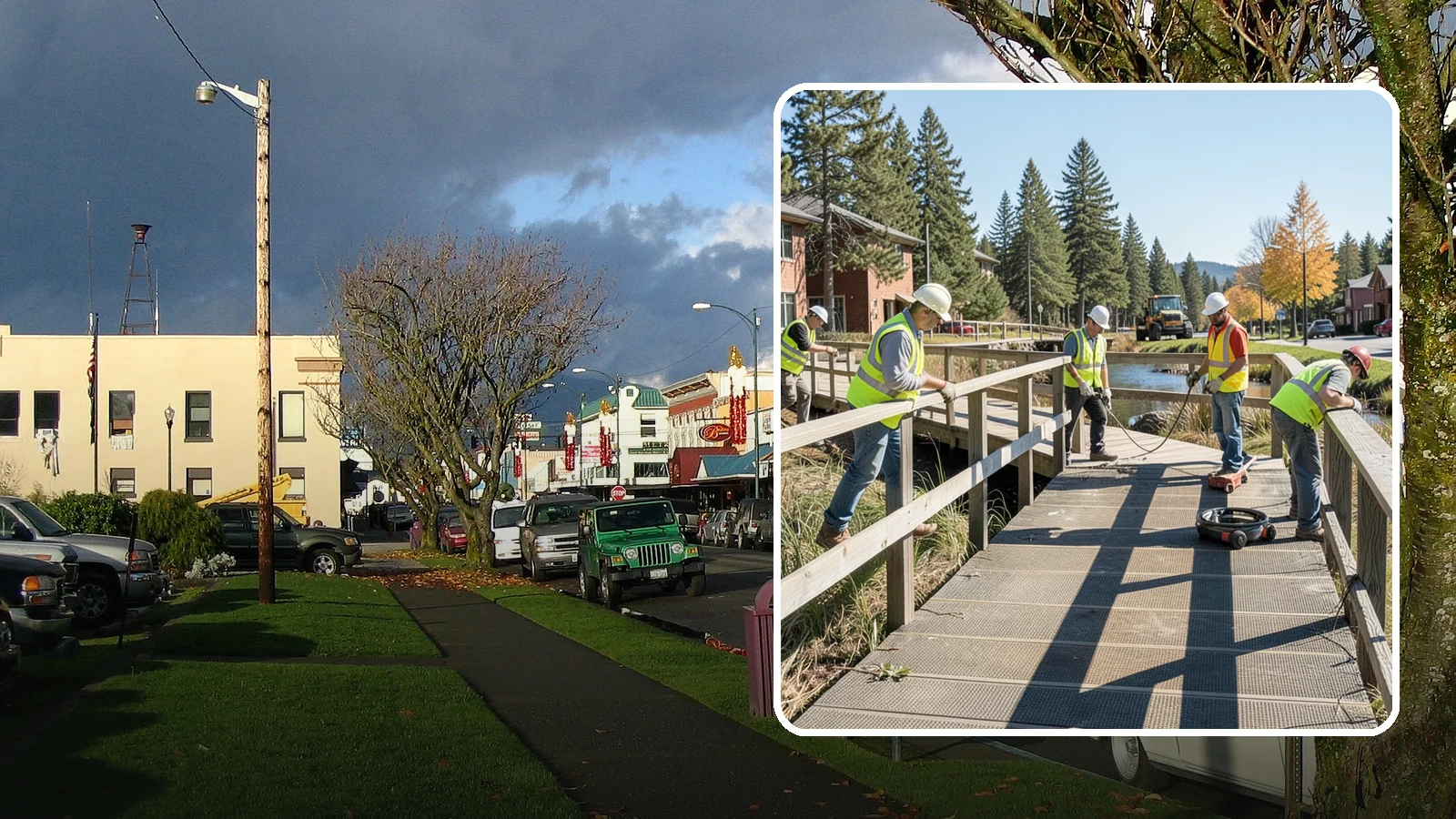 Boardwalk Repairs in Arlington, Snohomish County, WA - We repair boardwalks and elevated walkways over wetlands and shorelines with durable, slip-resistant decking.