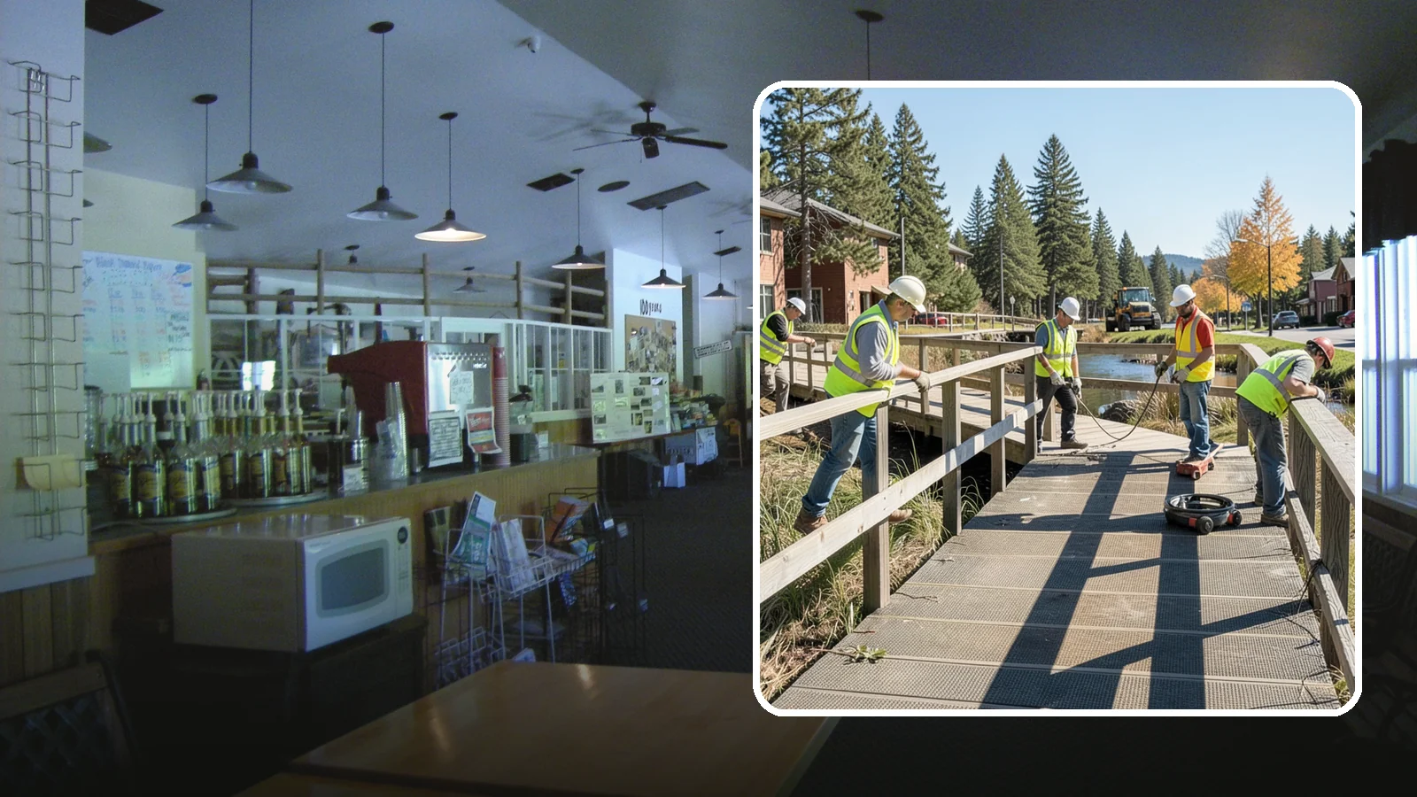Boardwalk Repairs in Black Diamond, King County, WA - We repair boardwalks and elevated walkways over wetlands and shorelines with durable, slip-resistant decking.