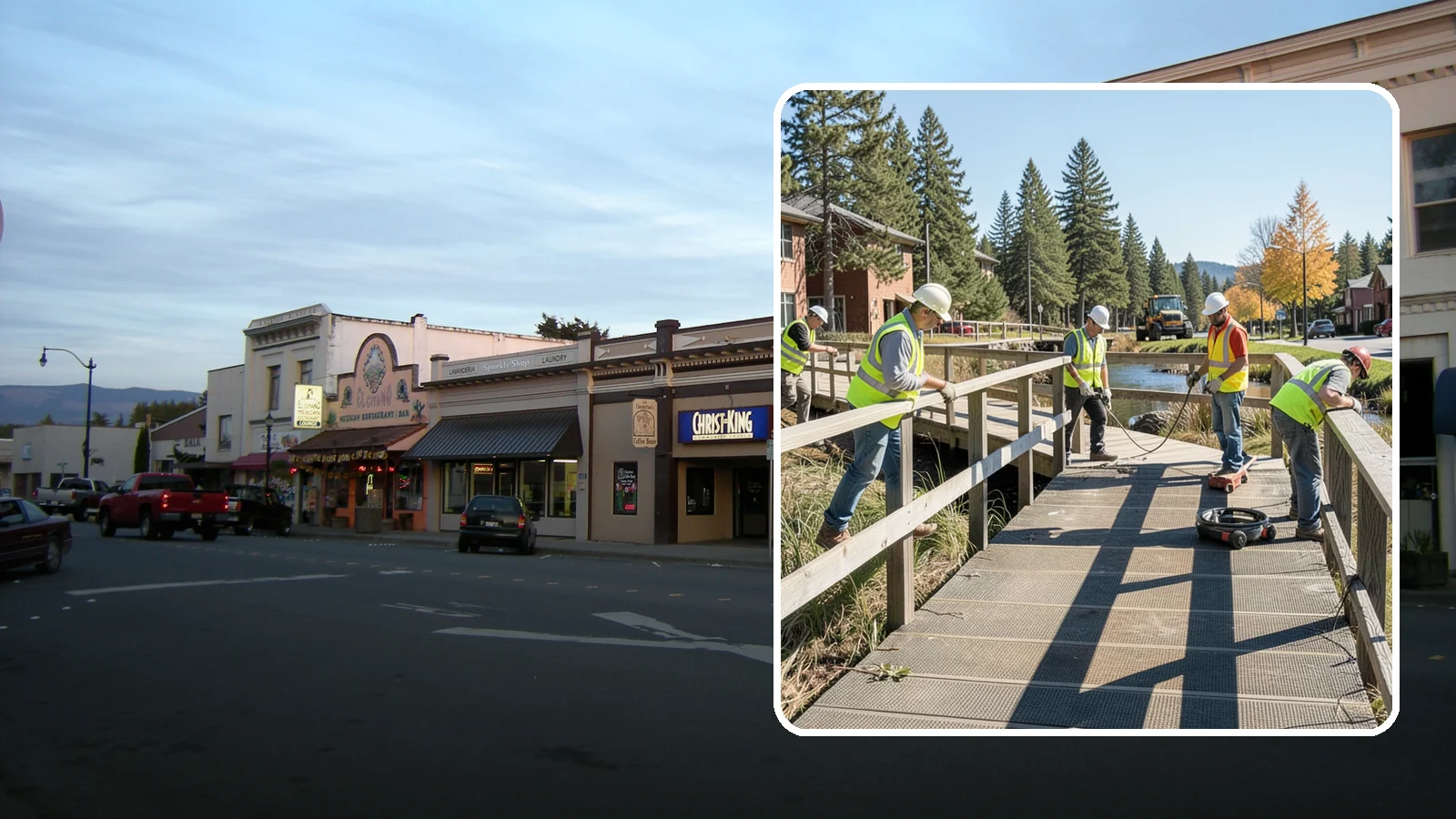 Boardwalk Repairs in Burlington, Skagit County, WA - We repair boardwalks and elevated walkways over wetlands and shorelines with durable, slip-resistant decking.