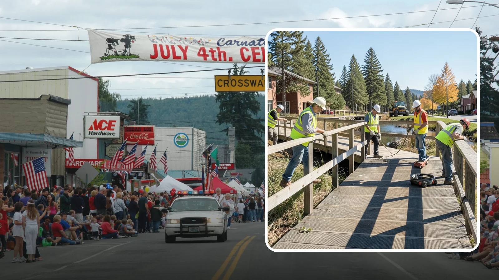 Boardwalk Repairs in Carnation, King County, WA - We repair boardwalks and elevated walkways over wetlands and shorelines with durable, slip-resistant decking.