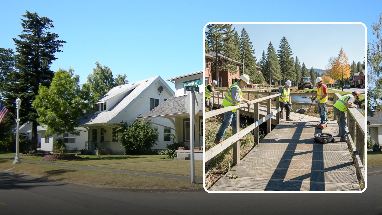 Boardwalk Repairs in DuPont, Pierce County, WA - We repair boardwalks and elevated walkways over wetlands and shorelines with durable, slip-resistant decking.