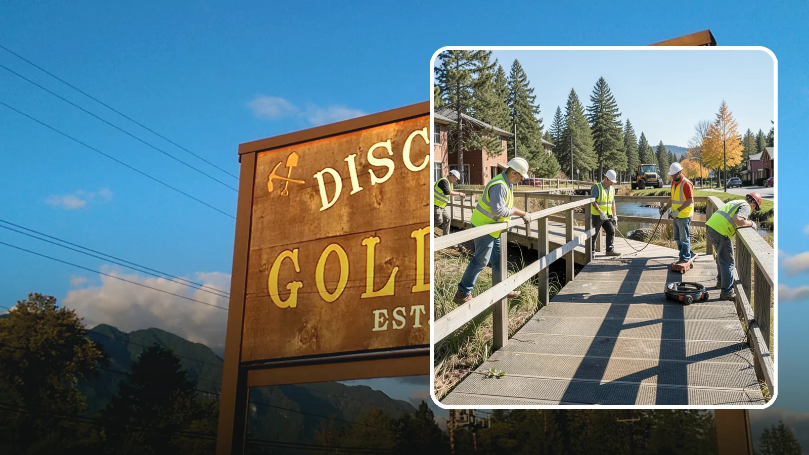 Boardwalk Repairs in Gold Bar, Snohomish County, WA - We repair boardwalks and elevated walkways over wetlands and shorelines with durable, slip-resistant decking.