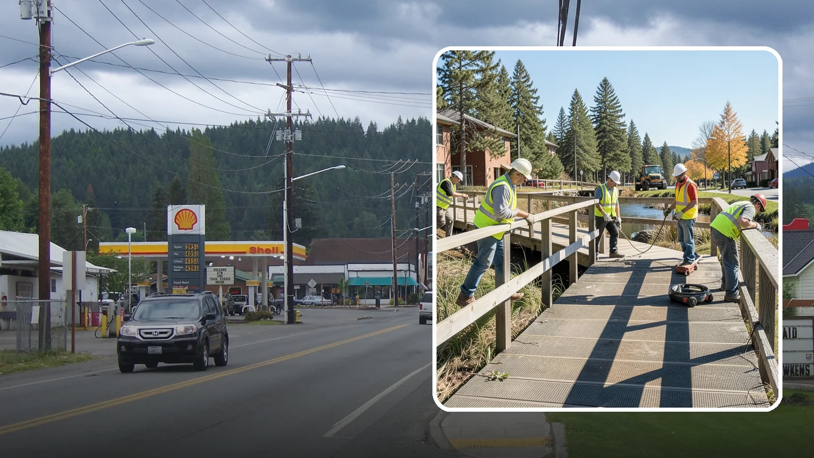 Boardwalk Repairs in Granite Falls, Snohomish County, WA - We repair boardwalks and elevated walkways over wetlands and shorelines with durable, slip-resistant decking.
