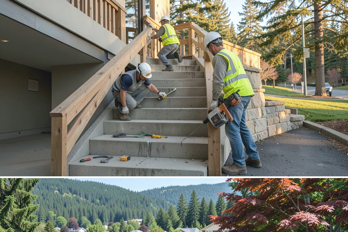Boardwalk Repairs in Index, Snohomish County, WA - Over-water boardwalk repairs are timed to permitted work windows, generally the drier summer season when access and habitat...