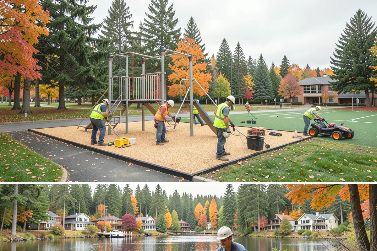Boardwalk Repairs in La Conner, Skagit County, WA - Over-water boardwalk repairs are timed to permitted work windows, generally the drier summer season when access and habitat...