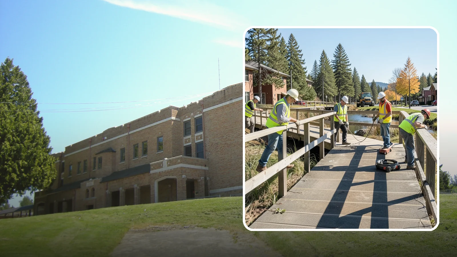 Boardwalk Repairs in Maple Valley, King County, WA - We repair boardwalks and elevated walkways over wetlands and shorelines with durable, slip-resistant decking.