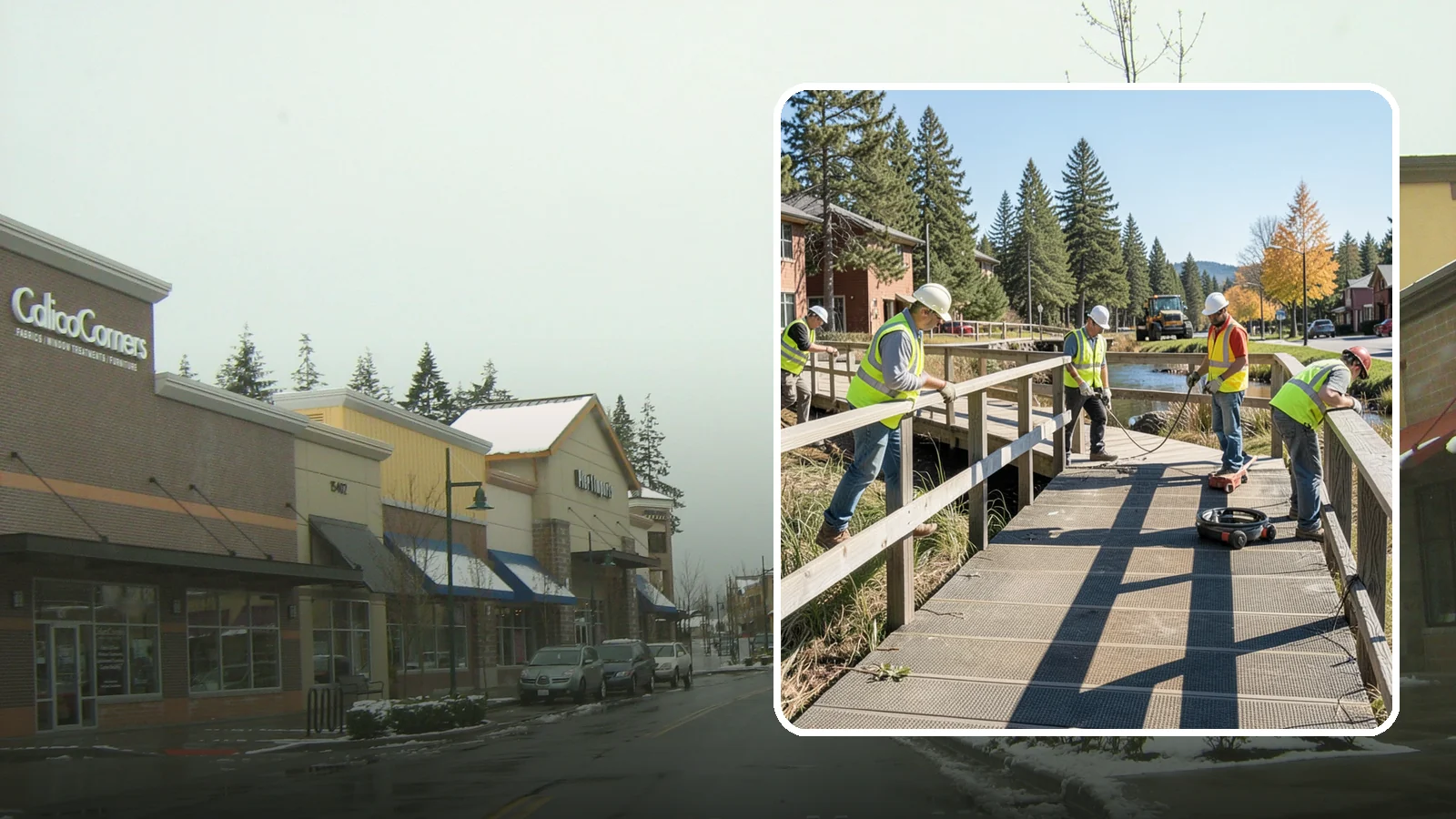 Boardwalk Repairs in Mill Creek, Snohomish County, WA - We repair boardwalks and elevated walkways over wetlands and shorelines with durable, slip-resistant decking.