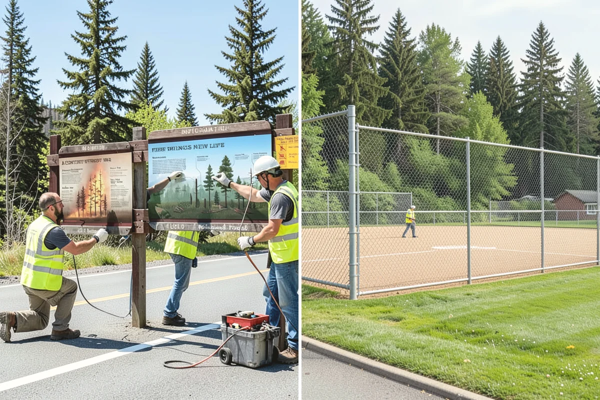 Boardwalk Repairs in Monroe, Snohomish County, WA - Inspect decking, framing, and piling conditions