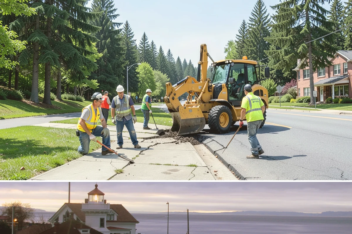 Boardwalk Repairs in Mukilteo, Snohomish County, WA - Over-water boardwalk repairs are timed to permitted work windows, generally the drier summer season when access and habitat...