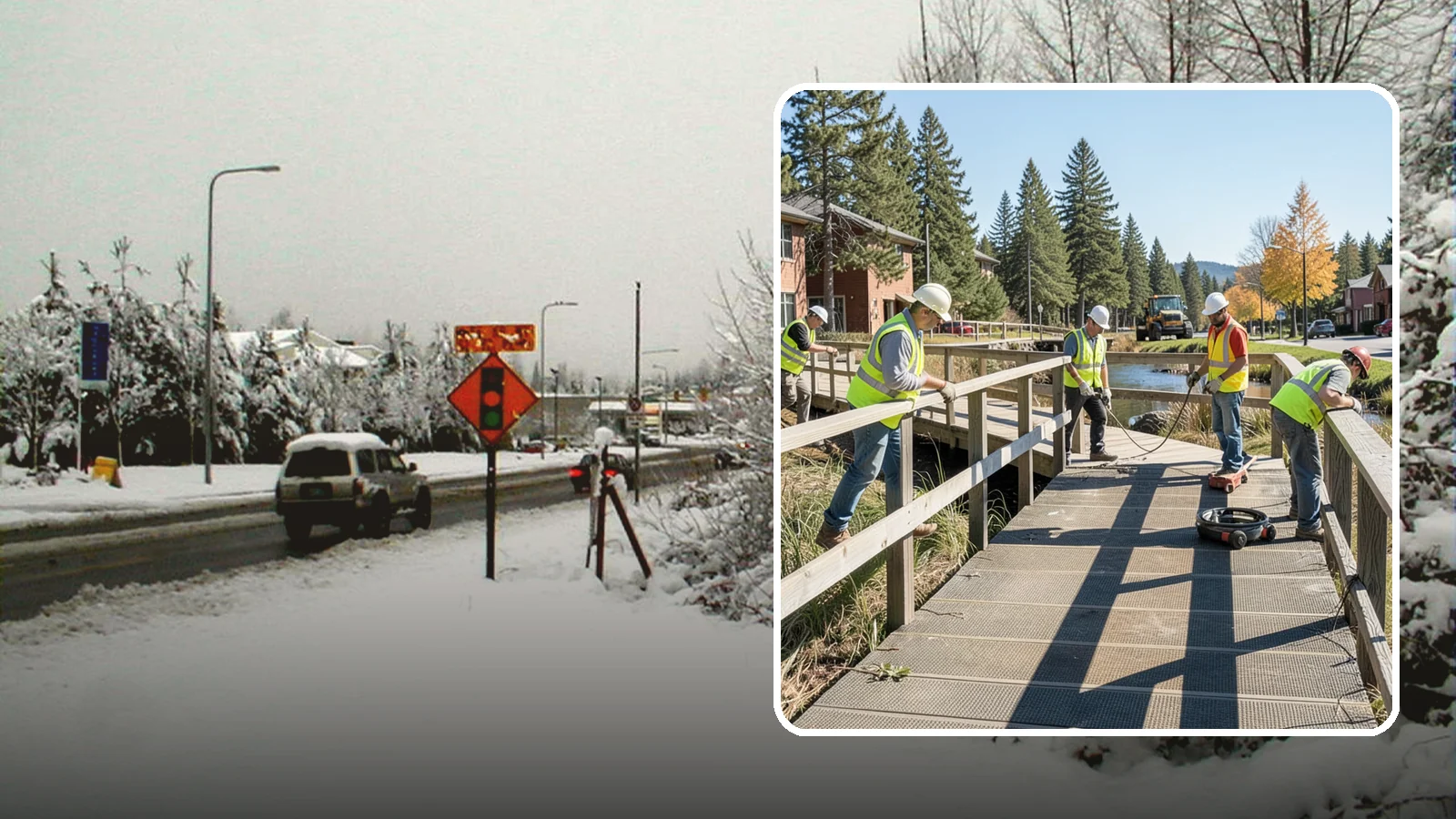 Boardwalk Repairs in Newcastle, King County, WA - We repair boardwalks and elevated walkways over wetlands and shorelines with durable, slip-resistant decking.
