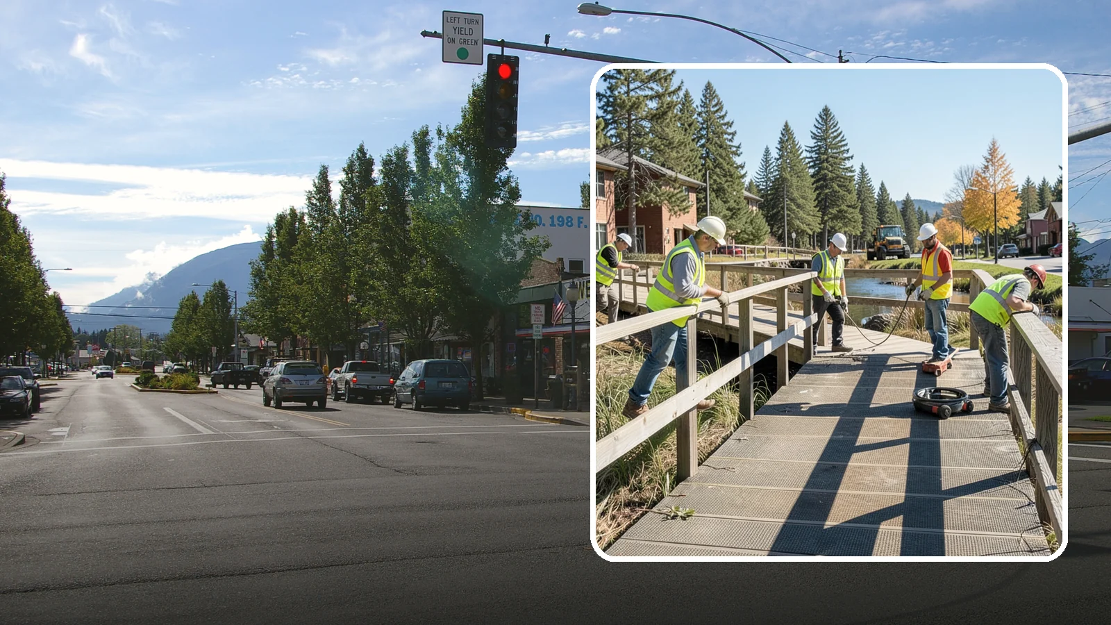 Boardwalk Repairs in North Bend, King County, WA - We repair boardwalks and elevated walkways over wetlands and shorelines with durable, slip-resistant decking.