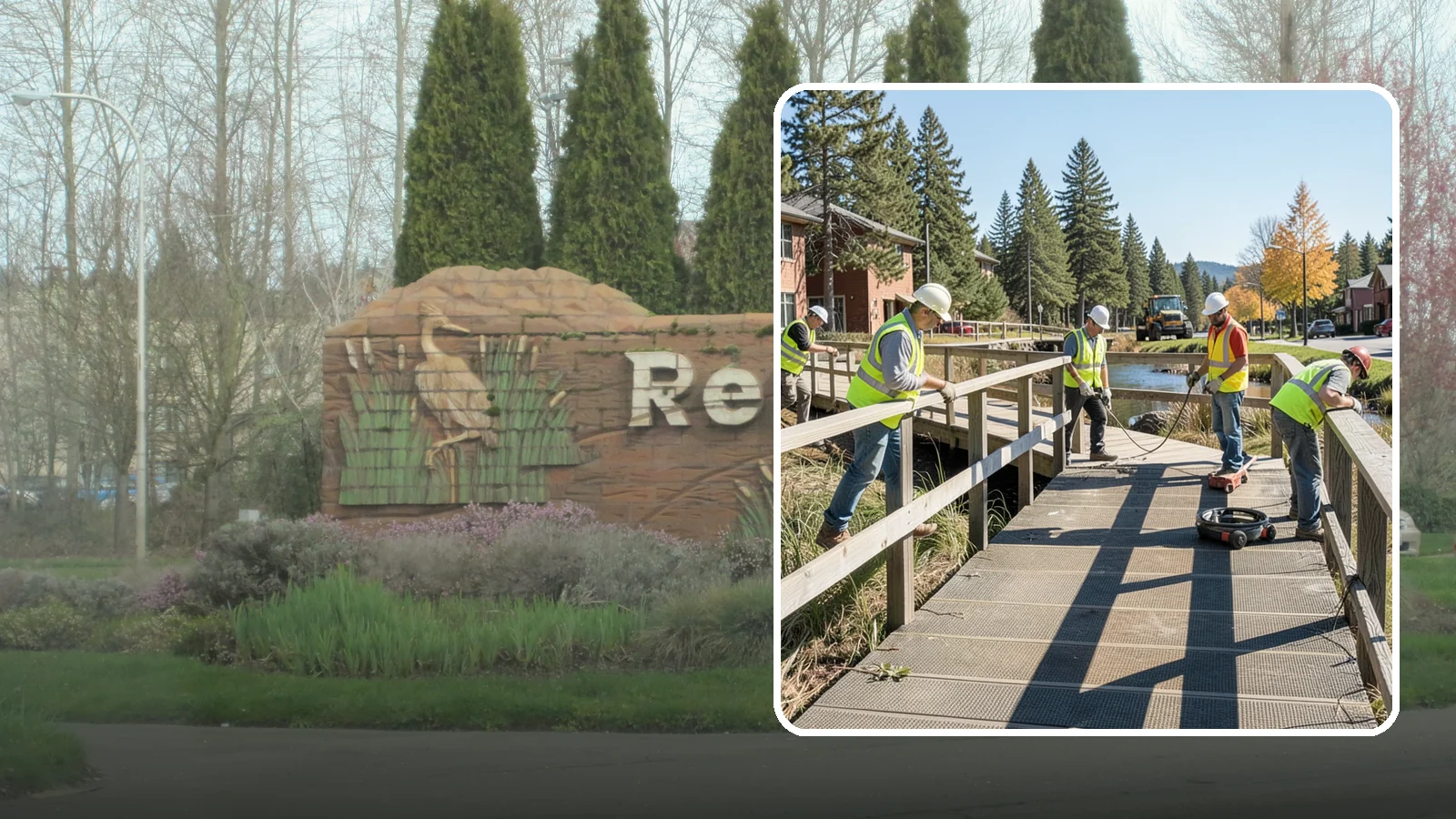 Boardwalk Repairs in Renton, King County, WA - We repair boardwalks and elevated walkways over wetlands and shorelines with durable, slip-resistant decking.