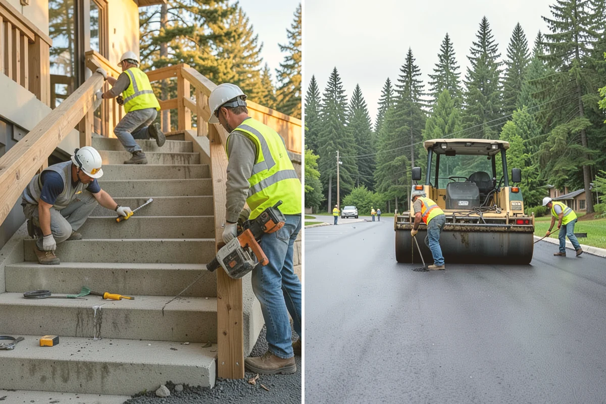Boardwalk Repairs in Sammamish, King County, WA - Inspect decking, framing, and piling conditions