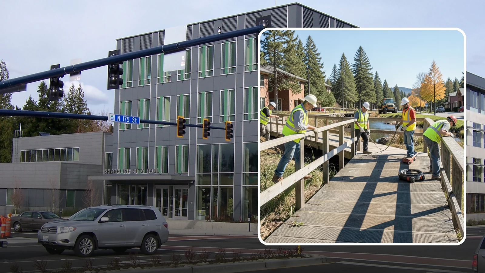 Boardwalk Repairs in Shoreline, King County, WA - We repair boardwalks and elevated walkways over wetlands and shorelines with durable, slip-resistant decking.
