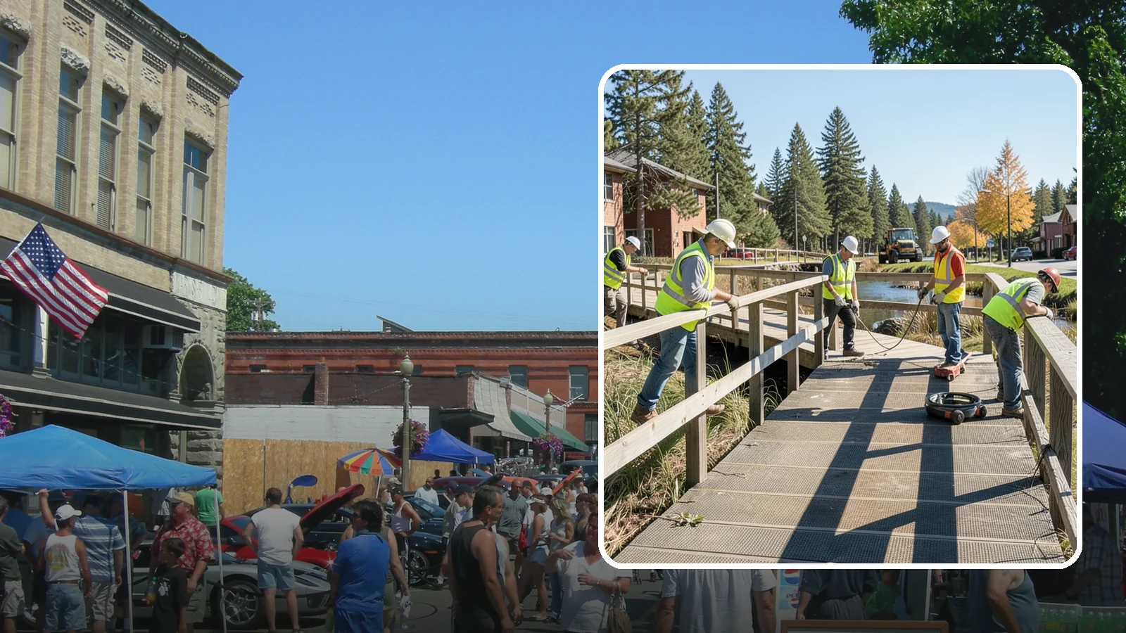 Boardwalk Repairs in Snohomish, Snohomish County, WA - We repair boardwalks and elevated walkways over wetlands and shorelines with durable, slip-resistant decking.